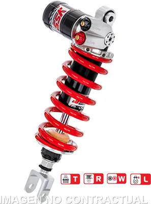 Produktbild von Federbein G456-Serie Mono hinten passend für Kawasaki Z 800 (13-17) MG456-330TRWL29I-858