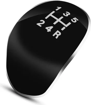 Imagen del producto de Tapa para pomo de cambio de 5 velocidades, compatible con Ford Fiesta y Focus