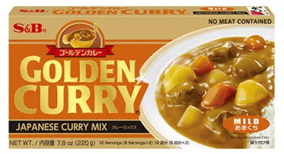 Immagine prodotto di S&B GOLDEN CURRY Miscela di curry giapponese a cubetti 220g MILD