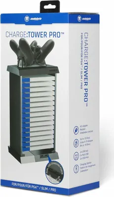 Zdjęcie produktu dla Snakebyte Charge: Tower Pro, PlayStation 4, Czarny, Ładowanie, Sony, DualShock 4