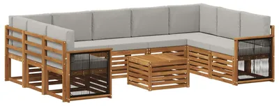 Produktbild von vidaXL Sofagarnituren Massivholz Akazie