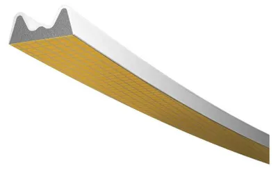 Zdjęcie produktu dla Uszczelki okienne i drzwiowe TLT, profil K 6 B, 9 x 4 mm, białe, 2 x 3 m