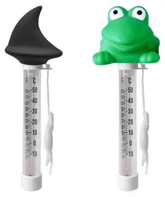 Obrázok produktu pre Plávajúce teplomery do bazéna s motívmi zvierat – presné teplomery na meranie teploty vody v bazénoch a akváriách