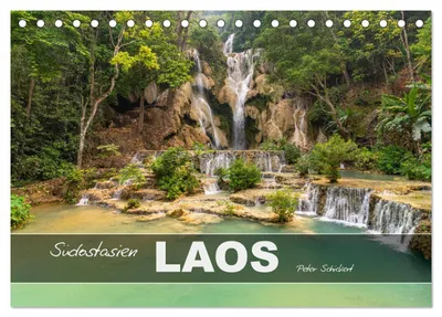 Produktbild von Südostasien - Laos (Tischkalender 2027 DIN A5 quer), CALVENDO Monatskalender