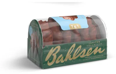 Produktbild von Bahlsen Jupiter Vollmilch 7 Lebkuchen mit Vollmilchschokolade 200g