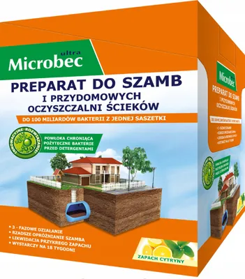 Obrázok produktu pre Preparat Do Szamb Microbec Ultra 25G Sztuki