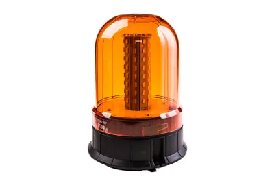 Obrázek produktu pro Výstražný LED maják, montáž na magnet, oranžový, 24W, 12-24V