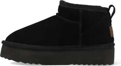 Productafbeelding van Warmbat Pantoffels Durack Plateau DRC371099 Zwart-41