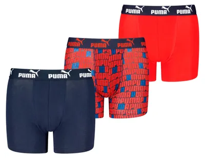 Productafbeelding van PUMA Elements jongens boxershorts met print, 3-pack