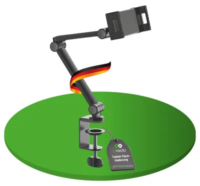 Productafbeelding van Solidchoice - 360 Graden Rotatable Tabletstandaard voor Tablets van 4.7 Inch tot 12.9 Inch