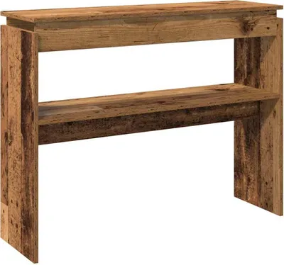 Immagine prodotto di Tavolino Consolle Legno Antico 102x30x80 cm in Truciolato