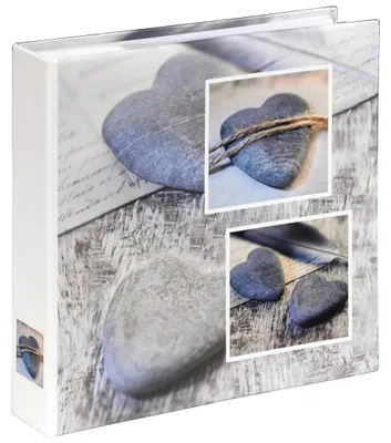 Productafbeelding van Fotoalbum met insteekhoezen voor 200 foto's 10x15 cm - grijs