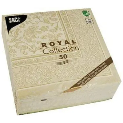 Zdjęcie produktu dla Papstar #11681 Serwetki / serwetki bibułkowe Champagne "Royal Collection", "Ornaments"