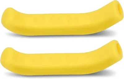 Produktbild von Famanu Silikon-Fahrradbremshebel-Hüllen - Wasserfest, Antirutsch, Ergonomisch