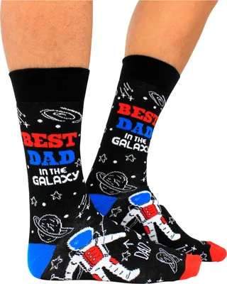 Produktbild von Bester Vater der Galaxie Oddsocks Socken in 39-46 im Paar