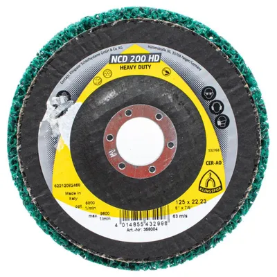 Produktbild von Reinigungsscheibe NCD200HD 125 x 22,23 mm 358004 – PA9 125 NCHD