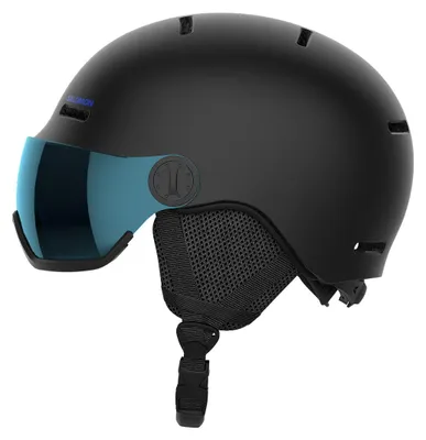 Immagine prodotto di CASCO DA SCI SALOMON Orka Visor, taglia bambino, nero, 49-53 cm