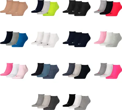 Immagine prodotto di Puma Sneaker Invisible Socks (3 paia) - Rosa - 6-8