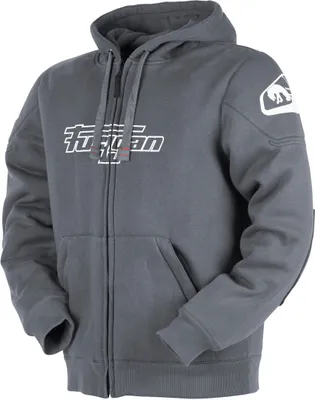 Produktbild von Furygan Luxio Motorrad Zip Hoodie Farbe: Grau, Grösse: 3XL
