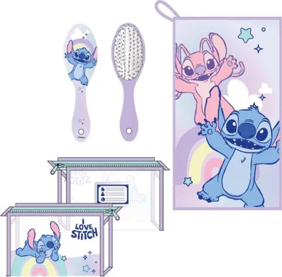 Produktbild von Cerda Group Stitch Schönheitsset Toilettenartikel    One Size