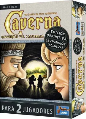 Zdjęcie produktu dla Asmodee Caverna Vs Caverna Gra Planszowa Wielokolorowy Wielokolorowy Jeden Rozmiar