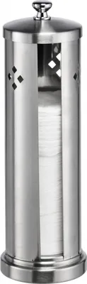 Produktbild von Edelstahl Watte-Pad-Box Padhalter Wattepad Ständer Halter mit Deckel