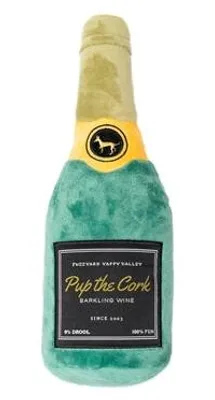 Immagine prodotto di Cucciolo Fuzzyard, il peluche del tappo di champagne