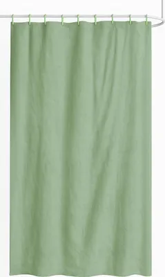 Zdjęcie produktu dla Zasłona kąpielowa DuraHome 180 × 200 cm PEVA, zielona