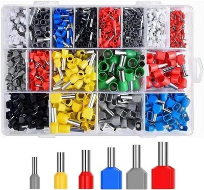 Immagine prodotto di Set di manicotti per cavi 05-16 mm² con connettori a crimpare, 1200 pezzi