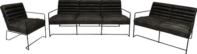 Produktbild von home24 Polstergarnitur (3-2-1) - Antiklederlook