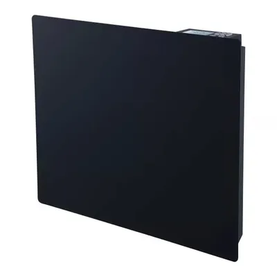 Image de Chauffage mural Thermostat Panneau chauffant Chauffage électrique Noir 1000W Chauffage LCD