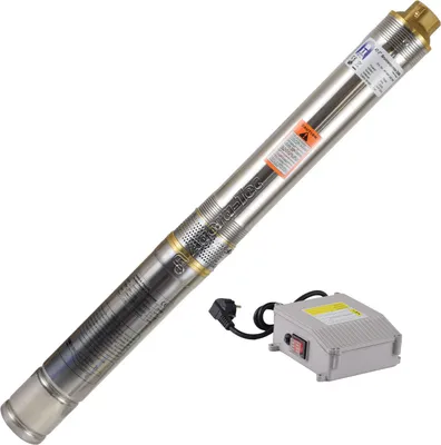 Produktbild von Agora-Tec® 3 Zoll Brunnenpumpe Tiefbrunnenpumpe 250W 15m Kabel