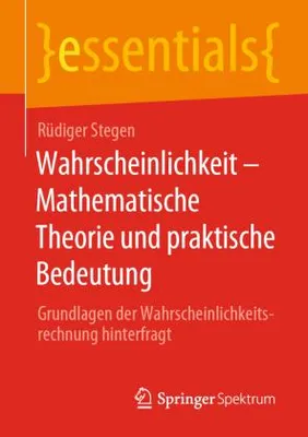 Obrázok produktu pre Wahrscheinlichkeit - Mathematische Theorie und praktische Bedeutung