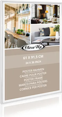 Produktbild von Posterrahmen 61 x 91,5 cm weiß