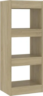 Produktbild von vidaXL Bücherregal/Raumteiler Sonoma-Eiche 40x30x103 cm Holzwerkstoff