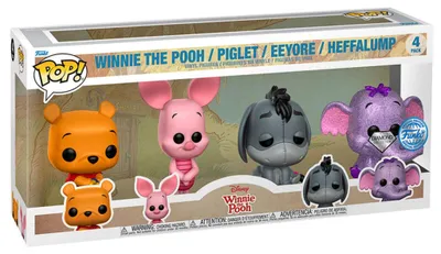 Obrázek produktu pro POP Pack 4 figurky Disney Medvídek Pú Exklusiv