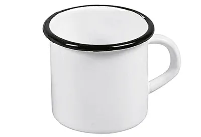 Produktbild von Karl Krüger 181, Einzelbild, 0,35 l, Schwarz, Weiß, Stahl, 1 Stück(e), 8 cm