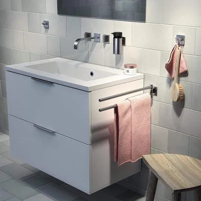 Produktbild von Toilettenschwab mit freistehendem Halter - aus Edelstahl - moderner Design