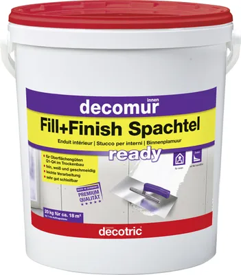 Produktbild von Decotric Decomur Fill+Finish Spachtel ready 20 kg