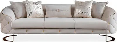 Zdjęcie produktu dla Owalna sofa trzyosobowa sofa meble meble sofy salon sofy