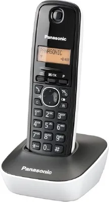 Immagine prodotto di Panasonic KX-TG1611 Telefono DECT con ID chiamante Nero, Bianco