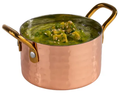 Servierkanne Edelstahl Kupferoptik Ø 9 cm 0,3 L