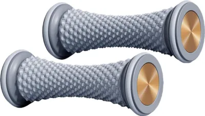 Produktbild von INF Fußmassage-Roller 2er-Pack: Plantarfasziitis-Linderung & Tiefengewebe-Massage Grau
