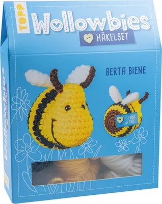Produktbild von Wollowbies Häkelset Biene