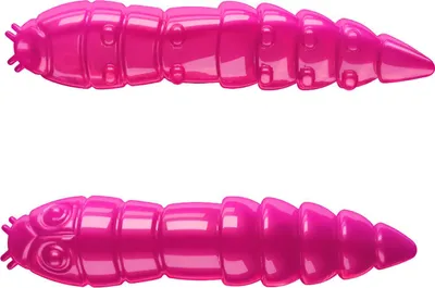 Produktbild von Libra Lures Kukolka 42 Gummiköder Käse schwimmend Hot Pink