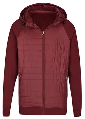 Produktbild von Miners Mate - "My Mate" Hybridjacke für Herren/Damen Uni LT5876 (S) (Burgunderrot)