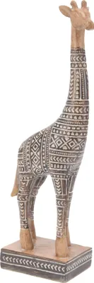 Produktbild von Giraffe - H 31 cm - Braun - Kunststein