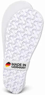 Produktbild von Birkenstock Schuhsohlen zur Reparatur von Gesundheitsschuhen und Freizeitschuhen weiss - EVA Schuhsohlen - Leichtporo - haltbar - rutschfest - leicht zu verarbeiten