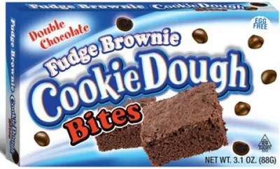 Produktbild von Cookie Dough Bites Fudge Brownie 88g