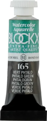 Produktbild von Blockx 3x Aquarellfarbe, Phtalogrün - Tube 5ml - Phthalogrün 43165BXC
